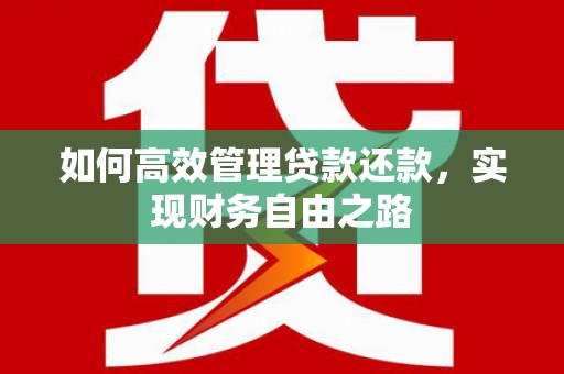 和田市如何高效管理贷款还款，实现财务自由之路