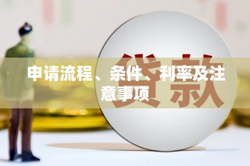 和田市申请流程、条件、利率及注意事项