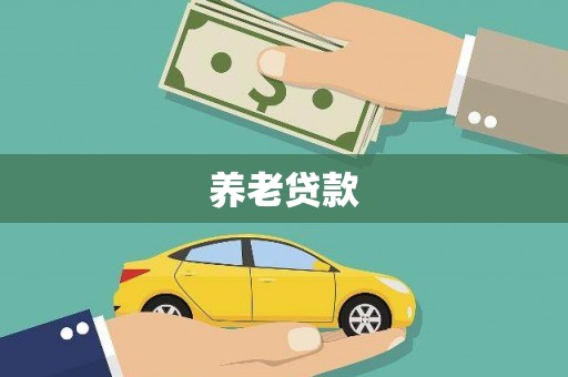 和田市养老贷款