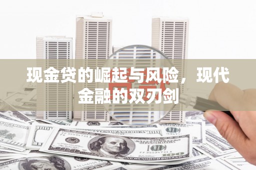 和田市现金贷的崛起与风险，现代金融的双刃剑