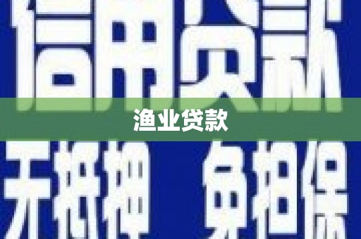 和田市渔业贷款
