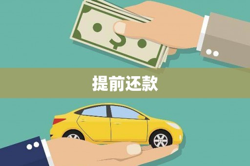 和田市提前还款