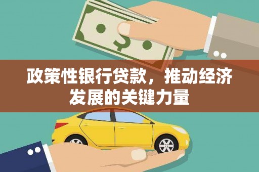 和田市政策性银行贷款，推动经济发展的关键力量
