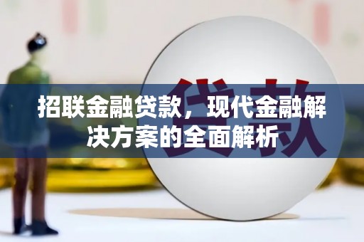 和田市招联金融贷款，现代金融解决方案的全面解析