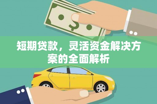 和田市短期贷款，灵活资金解决方案的全面解析