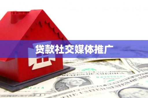 和田市贷款社交媒体推广