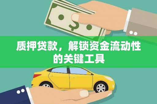 和田市质押贷款，解锁资金流动性的关键工具