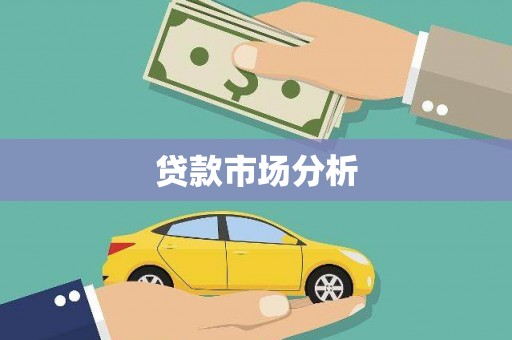 和田市贷款市场分析