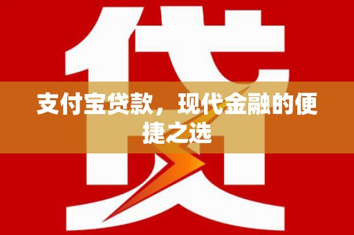和田市支付宝贷款，现代金融的便捷之选