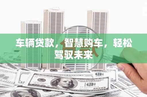 和田市车辆贷款，智慧购车，轻松驾驭未来