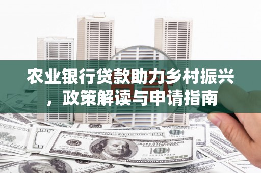 和田市农业银行贷款助力乡村振兴，政策解读与申请指南